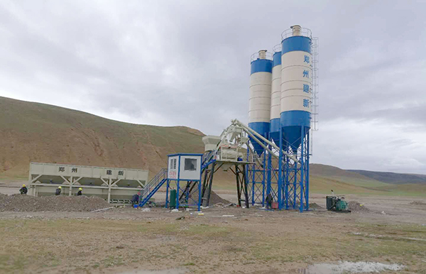 华体会网页版页面登录-华体会(中国)75混凝土搅拌站在拉萨那曲案例现场
